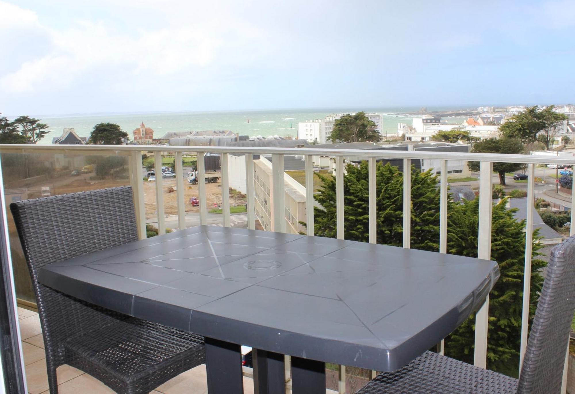 Appartement Vue Panoramique Mer, Pret De Velos, Wifi Quiberon Exterior foto